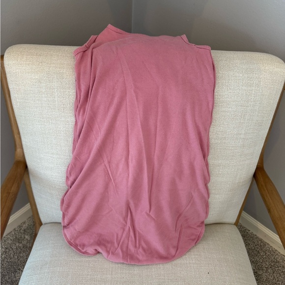 Dreamland Baby Weighted Sleep Sack in Dusty Rose - Picture 4 of 7